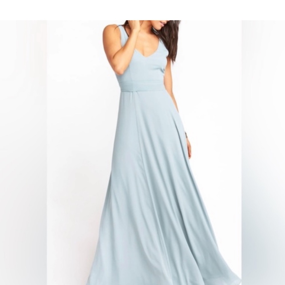 Mumu Seafoam Green Long Gown